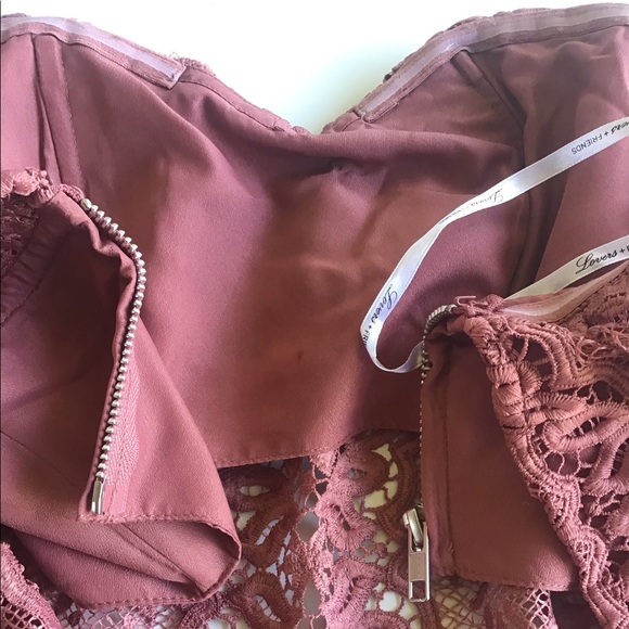 Lovers + Friends Life’s a beach lace off shoulder - Picture 14 of 16